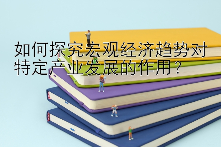 如何探究宏观经济趋势对特定产业发展的作用？