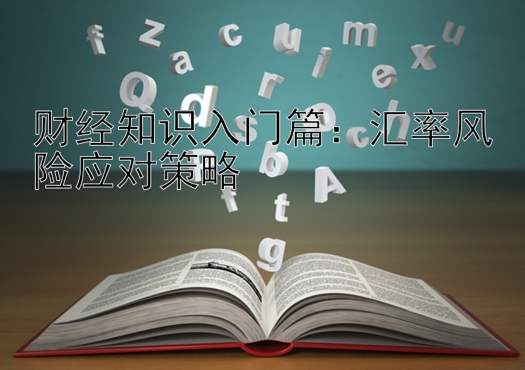 财经知识入门篇：汇率风险应对策略