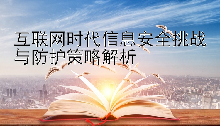 互联网时代信息安全挑战与防护策略解析