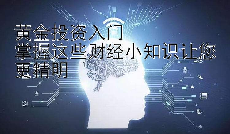 黄金投资入门  
掌握这些财经小知识让您更精明